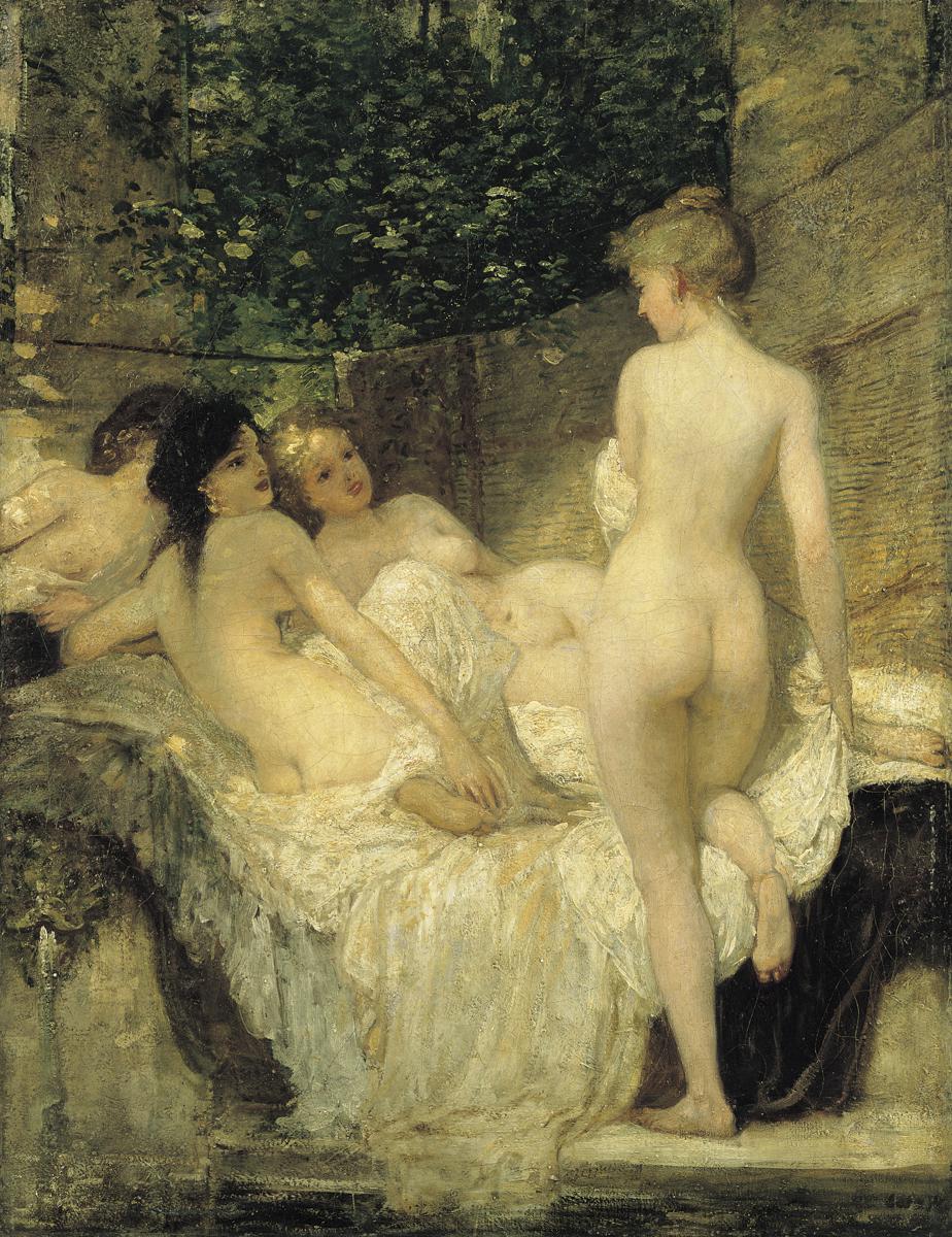 After a bath